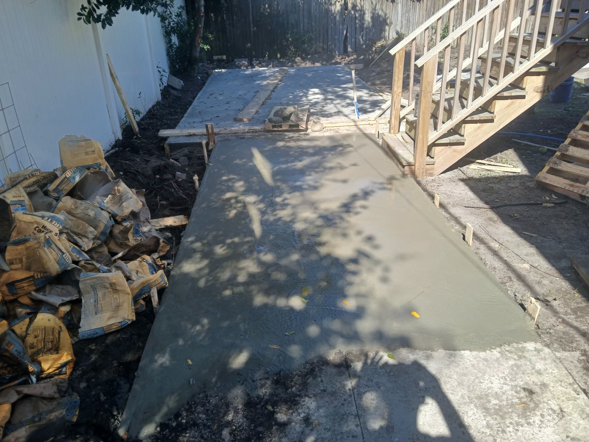 Karhan Construction & Remodeling — concrete work project, Orlando area